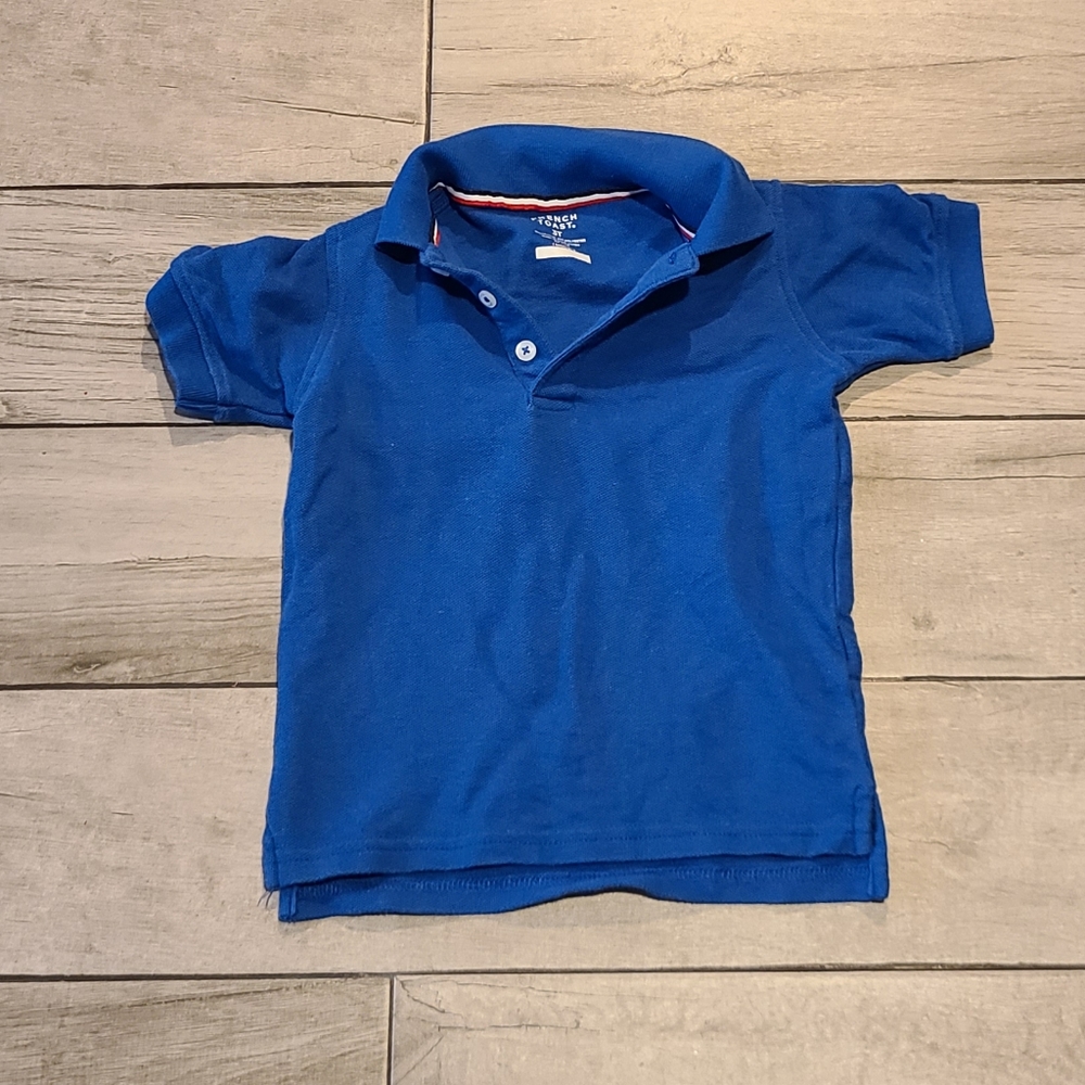 🍋‍🟩French Toast royal blue polo🌻